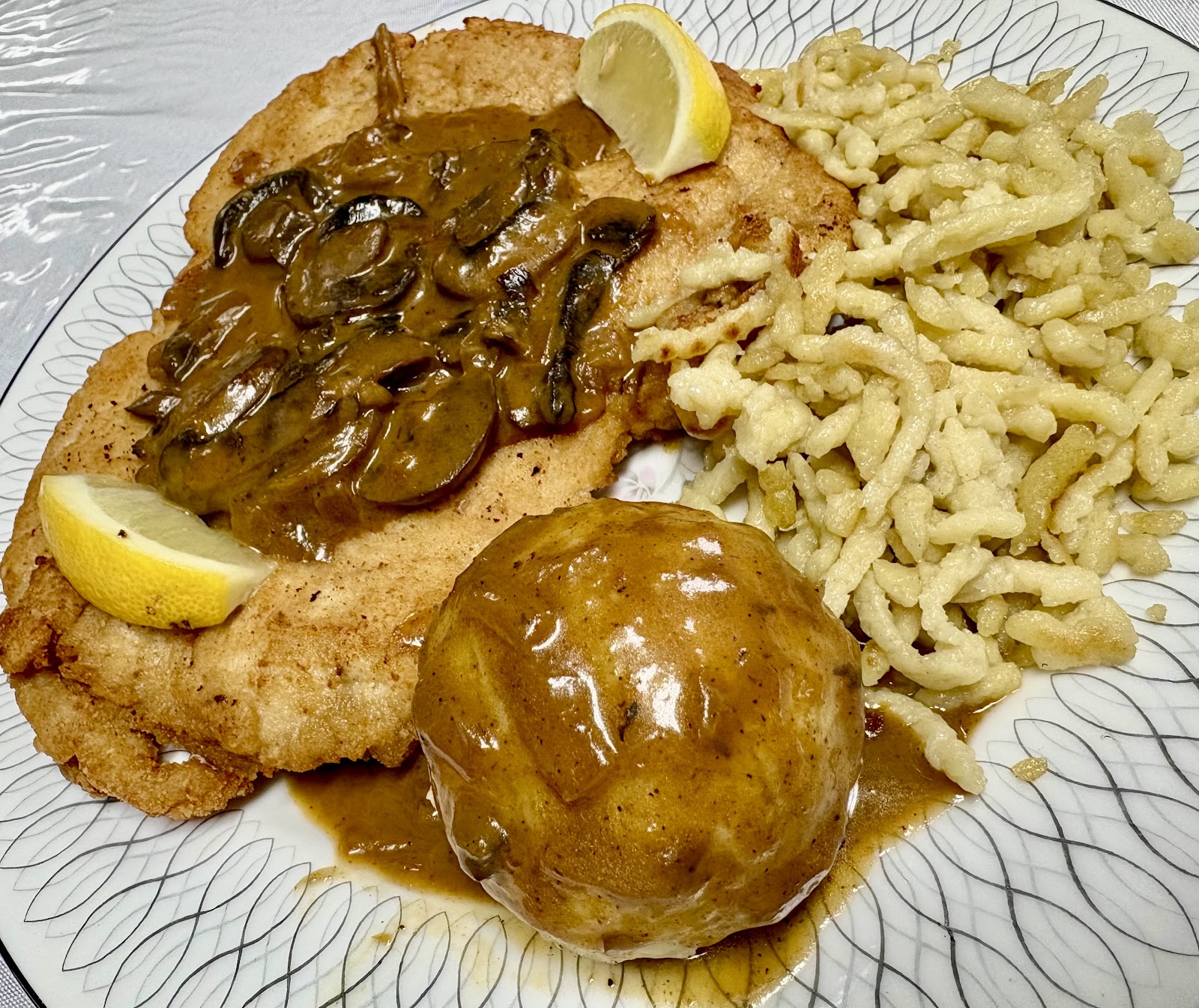 German cakes and desserts at Oma's Schnitzel Ranch